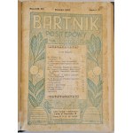 BARTNIK POSTĘPOWY. Vol. 49, 1927, Nos. 1–12, complete set
