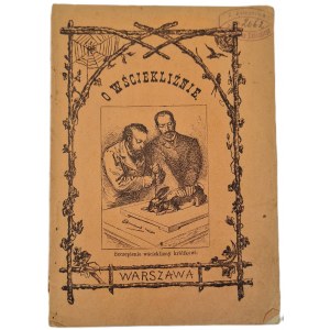 B. K. - ON RABIES, 1906 edition, Illustrations