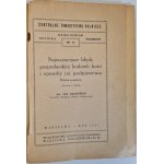 GRABOWSKI, Jan - THE MOST SIGNIFICANT MISTAKES IN COMMERCIAL HORSE BREEDING AND WAYS TO IMPROVE IT. Published in 1927. Illustrations