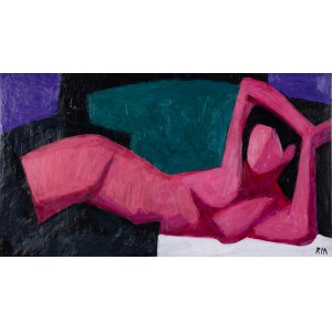 Roman Maisei, *Nude in Bed*, 2026