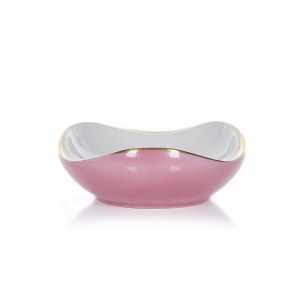 Designed by Zofia PRZYBYSZEWSKA (1901–1966), Ashtray, Ćmielów Tableware Porcelain Factory