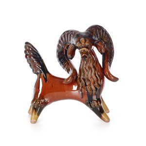 Figurine en céramique, atelier de Wasylków, Ukraine