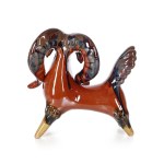 Figurine en céramique, atelier de Wasylków, Ukraine