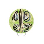 Platter with "Kora" decoration, "Włocławek" Faience Works in Włocławek