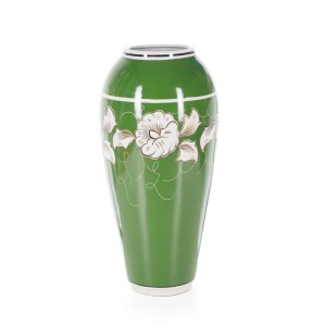 Lilies Vase, Chodzież Porcelain and Tableware Factory