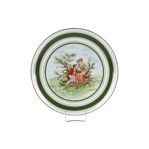 Vassoio decorativo, Fabbrica di porcellana da tavola “Ćmielów”