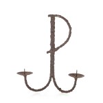 Metalwork Wall Sconce (Fighting Poland)