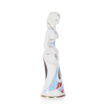 Designed by Zbigniew ŚLIWOWSKA-WAWRZYNIAK (1931–2003), Figurine "Lady with a Basket" / "Mushroom Picker"