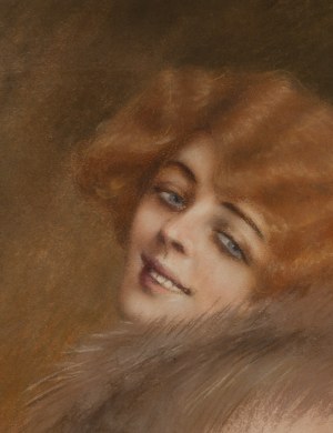Tekla Michalina Nowicka-Kwiatkowska (1877 Warszawa - 1932 Warszawa), Półakt