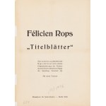 Felicien Rops (1833 Namur – 1898 Essonnes), Titelblätter portfolio, 1919