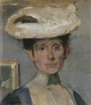 Boznańska Olga, AUTOPORTRET, OK. 1905