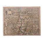 Antique Map - SCOTLAND (Scotiae Regnum) - Rare Original Engraving from ca. 1610 - MERCATORE / HONDIUS