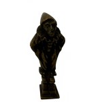 Anthropomorphic Bronze Seal - Grotesque Figure, 8 cm