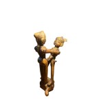 Erotic bronze sculpture, 12 cm, Oriental art, Kamasutra, antique piece
