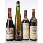 A Selection of Four Vintage Wines from Piedmont, 1967–1979