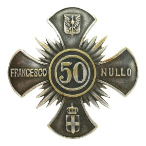 Second Polish Republic, 50th Kresy Rifle Regiment Badge. Nagalski (253)