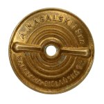 Second Polish Republic, 50th Kresy Rifle Regiment Badge. Nagalski (253)