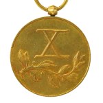 Second Polish Republic, Medal for Long Service, 10 years, with ribbon (306)