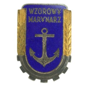 PRL, Odznaka, Wzorowy Marynarz wz. 53 (310)
