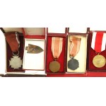 People's Republic of Poland, Set of decorations from a single person. A total of 11 decorations and 2 medals (314)