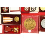 People's Republic of Poland, Set of decorations from a single person. A total of 11 decorations and 2 medals (314)