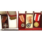 People's Republic of Poland, Set of decorations from a single person. A total of 11 decorations and 2 medals (314)