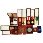 People's Republic of Poland, Set of decorations from a single person. A total of 11 decorations and 2 medals (314)