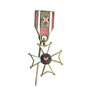 PRL, miniatura Krzyża Oficerskiego Orderu Odrodzenia Polski (102)
