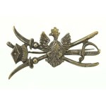 Patriotic brooch featuring an eagle, early 20th century (218)