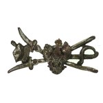 Patriotic brooch featuring an eagle, early 20th century (219)