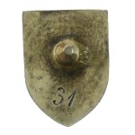Second Polish Republic, Badge of the Central Office for Academic Sports Association Preparations, Warsaw (504)