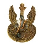 Second Polish Republic, Eagle with the letter R on the Amazon shield - Reservists' Association (186)