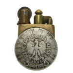 Second Polish Republic, Lighter with imitation coins, Józef Piłsudski (335)