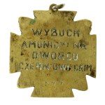 II RP, Krzyż Eksplozji Amunicji (nr 547) dla strażaków, Lwów 1919 (348)
