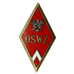 Polská lidová republika, důstojnická insignie Školy mechanizovaných vojsk, vzor 1962 (419)