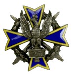 Second Polish Republic, 27th Infantry Regiment Badge. Officer's. Gontarczyk (427)