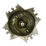 Second Polish Republic, 7th Mounted Rifle Regiment Badge. Officer's. Gontarczyk (429)