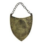 Neck guard depicting Our Lady of Ostra Brama, 1940s. By Chojnowski (431)