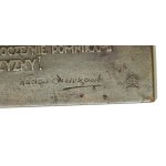 Second Polish Republic, Józef Piłsudski Commemorative Plaque. State Mint (719)