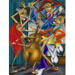 Robert Jadczak (b. 1960, Warsaw), "The Cellist from the Cultural Forge," 2026