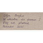 Olga Bujko (ur. 1991, Grodno), W drodze do domu, dyptyk, 2025