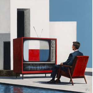 Katarzyna Kwater-Więcek (b. 1989, Kraków), TV blocks 1, 2026