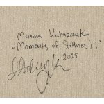 Marina Kuharczuk (née en 1993 à Brest), « Moments of Stillness », diptyque, 2025