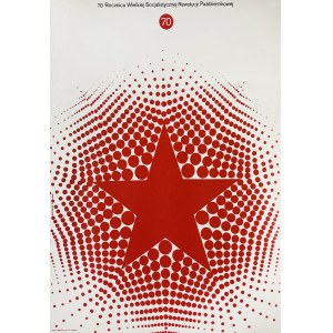 by JASIONOWICZ, 70th Anniversary of the Great October Socialist Revolution (smaller format)