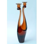 Artistic Glass Candle Holder