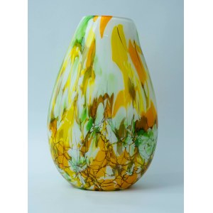 Colorful Glass Vase - Krosno Glassworks