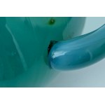 Soccer Player Glass Vase - Krakow Glass Institute - Damaged, starting at 1 zł!