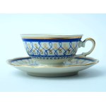 Porcelain cup and saucer - Cepelia Kwiatogal