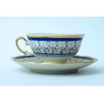 Porcelain cup and saucer - Cepelia Kwiatogal