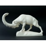 Large Porcelit "Goat" Figurine - ZP Chodzież